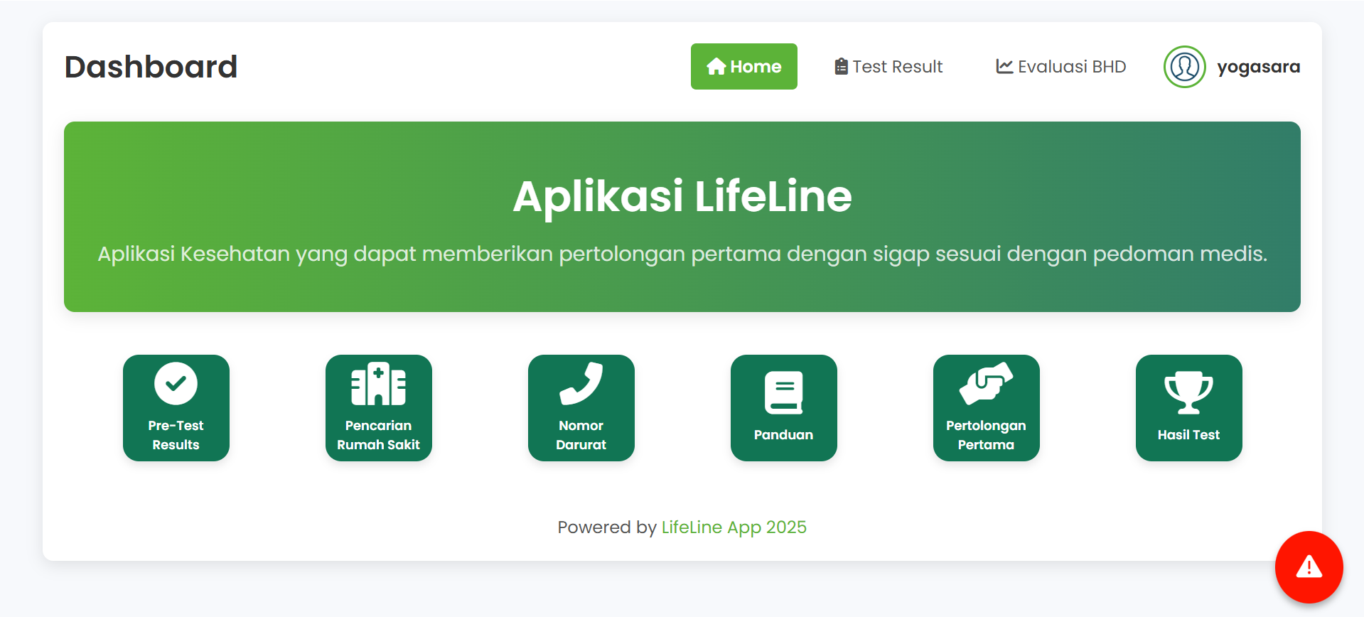Aplikasi Lifeline